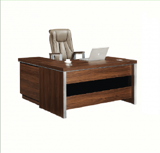 Executive Desk With Side Table | Blue Crown Furniture