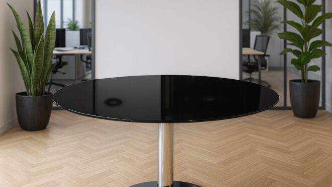 BCF 045 - Glass Meeting Table